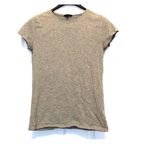Worn Once Massimo Dutti Basic Heather Grey Tee - Picture 1 of 4